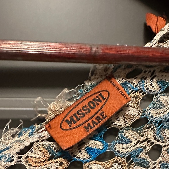 Missoni Beige and Blue Knit Tunic - Picture 2 of 4